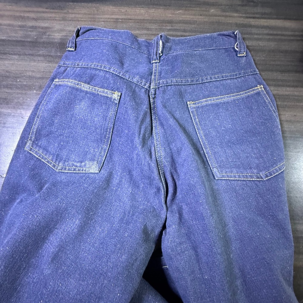 Phoenix Brand Flare Leg Jeans 32x30 Vintage Dark Medium Wash Denim Pants - Picture 6 of 6